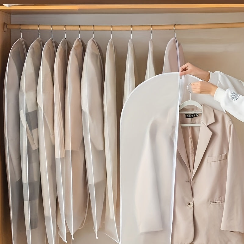 Garment Bag Set Transparent PEVA Water-Repellent & Washable