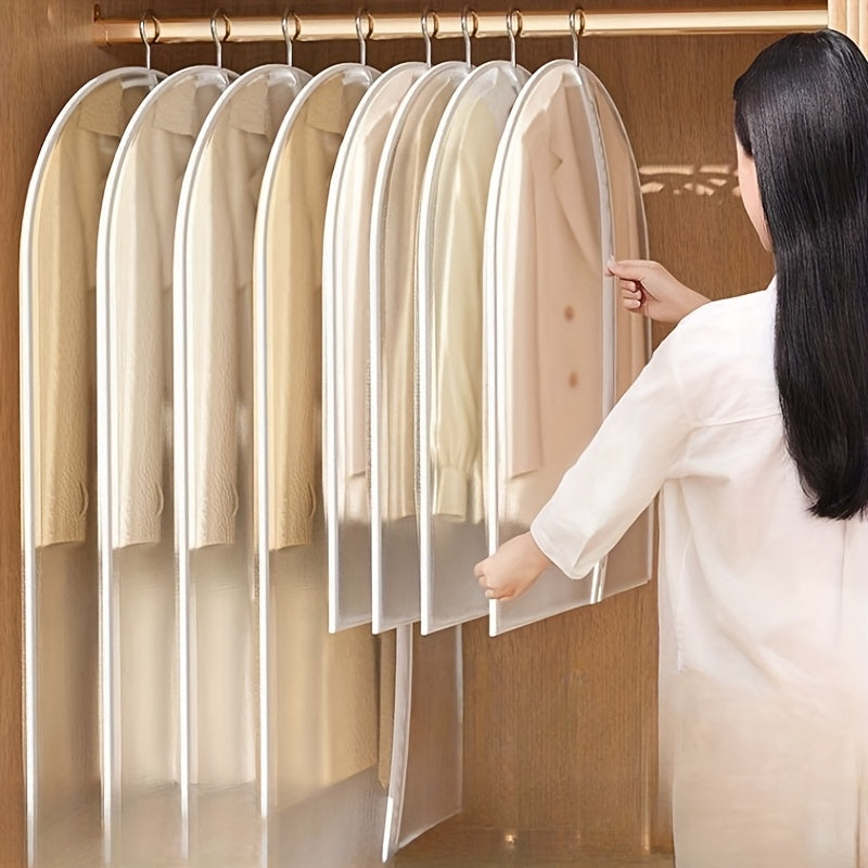 Garment Bag Set Transparent PEVA Water-Repellent & Washable