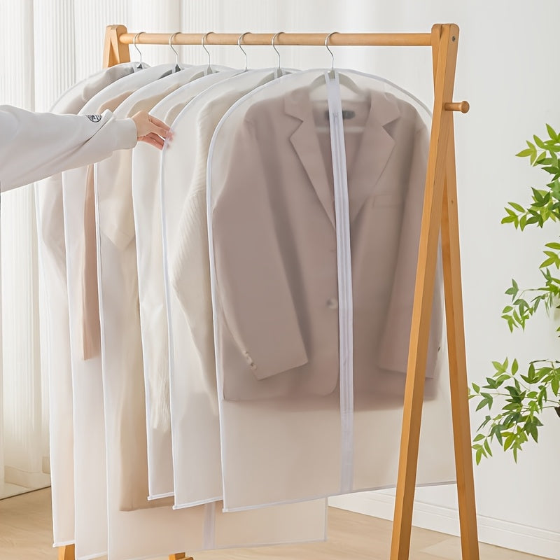 Garment Bag Set Transparent PEVA Water-Repellent & Washable