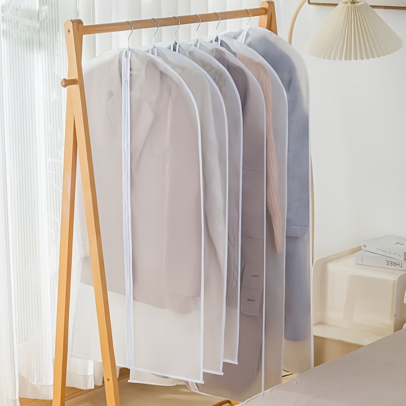 Garment Bag Set Transparent PEVA Water-Repellent & Washable