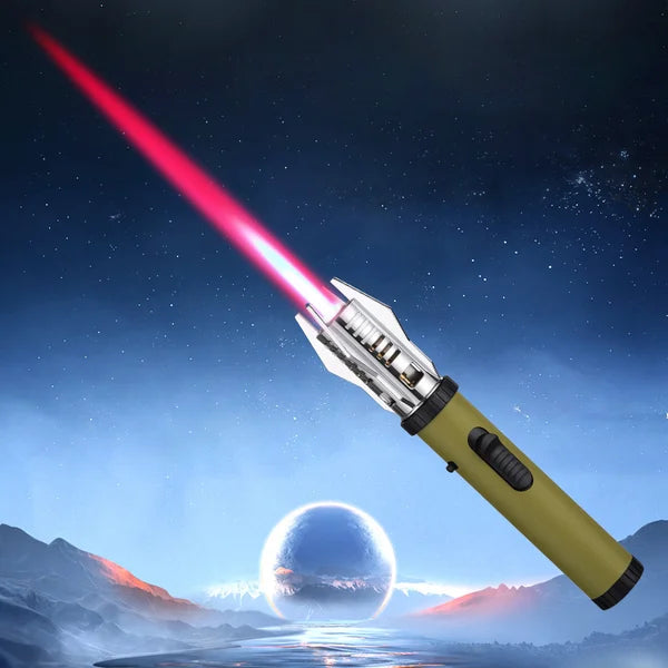 Gas Lighter Windproof Jet Flame 360 Degree Rotatable