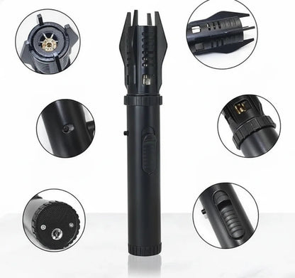 Gas Lighter Windproof Jet Flame 360 Degree Rotatable