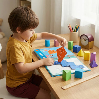 Geometry Book 3D Pull-String Models