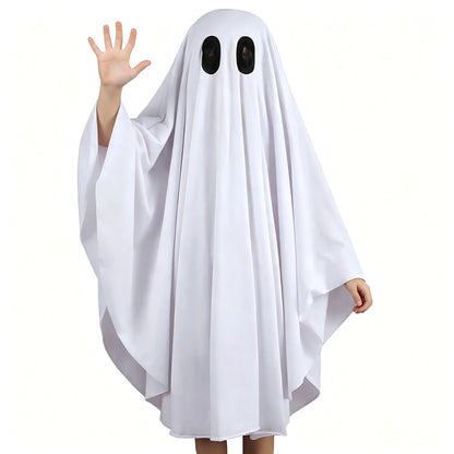 Ghost Costume Lightweight Breathable Fabric With Eye Openings