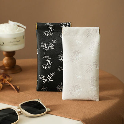 Glasses Case Self-Closing Scratch-Resistant Microfiber Lined