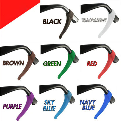 Glasses Ear Hooks Silicone Non-Slip Universal Fit