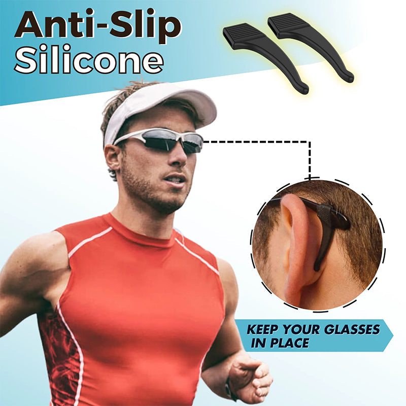 Glasses Ear Hooks Silicone Non-Slip Universal Fit
