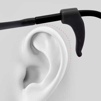 Glasses Ear Hooks Silicone Non-Slip Universal Fit