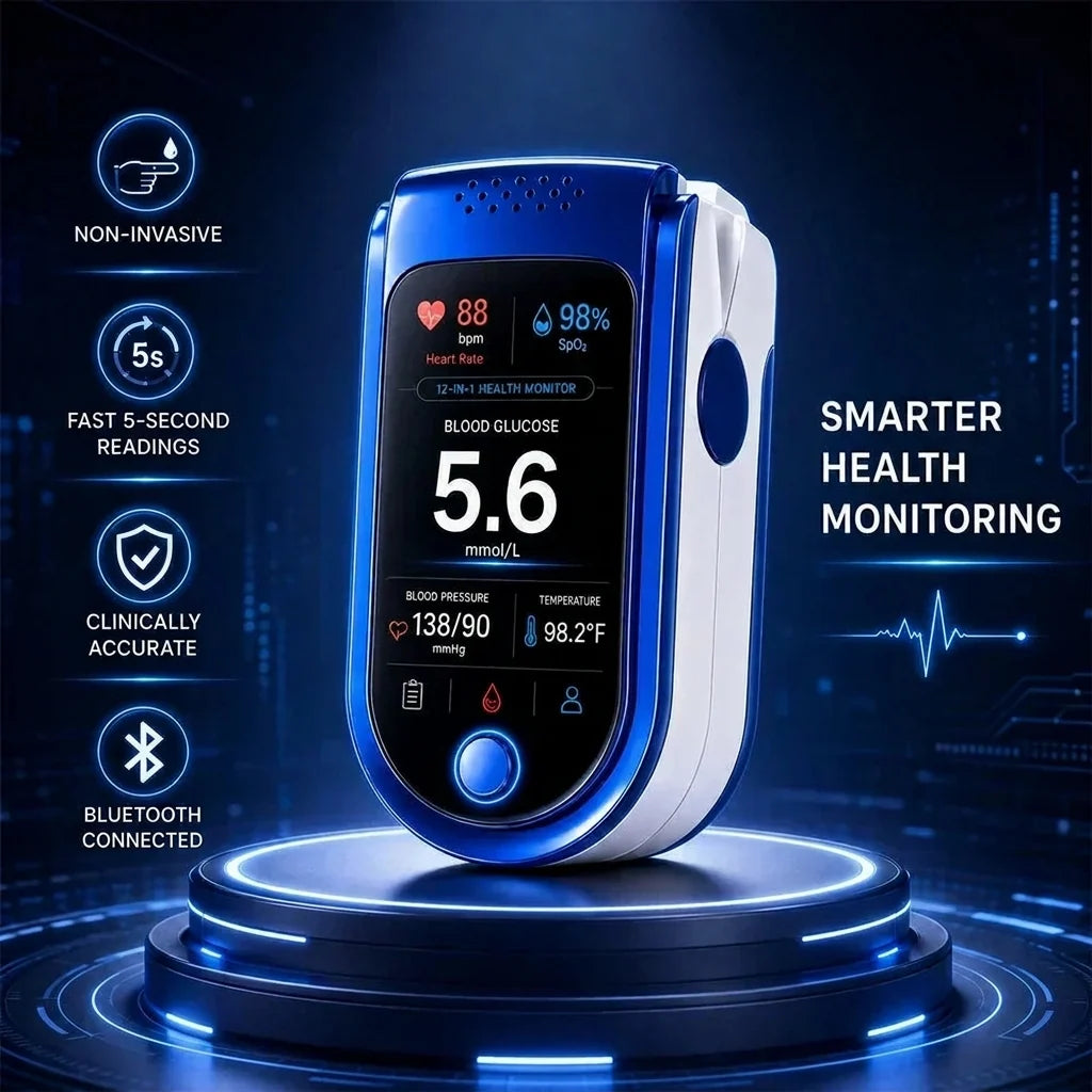 Glucose Monitor Non-Invasive Digital Display