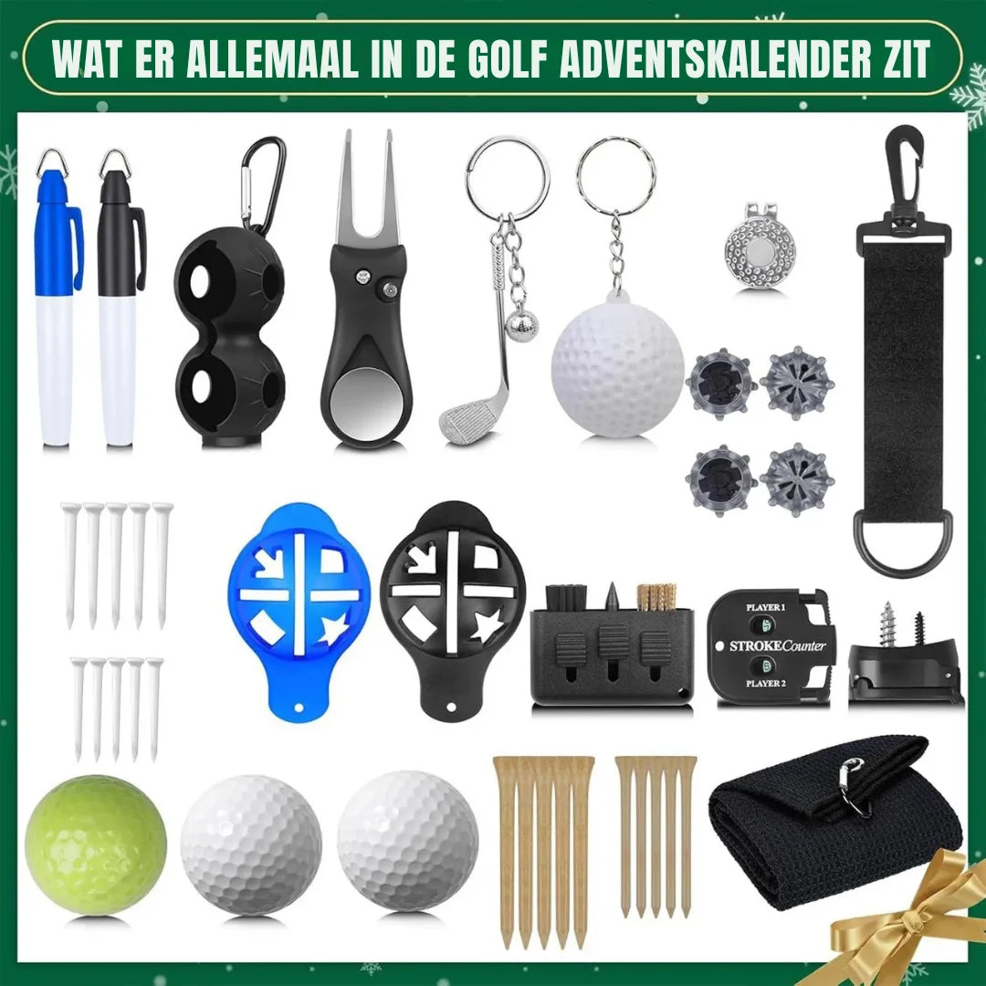 Golf Advent Calendar 24 Accessories & Gadgets