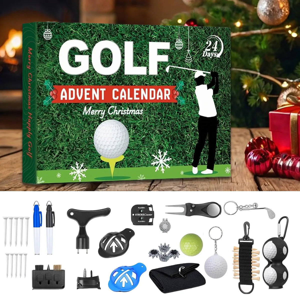 Golf Advent Calendar 24 Accessories & Gadgets
