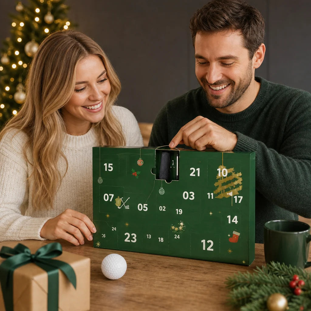 Golf Advent Calendar 24-Day Countdown Golf Accessories