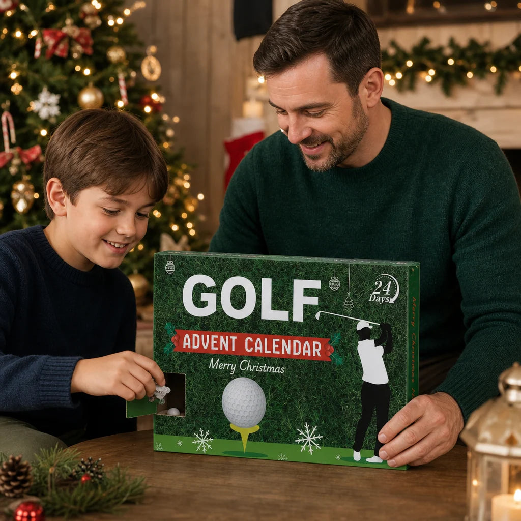 Golf Advent Calendar 24-Day Countdown Golf Accessories