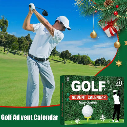 Golf Advent Calendar 24 Golf Accessories Festive Countdown Gift