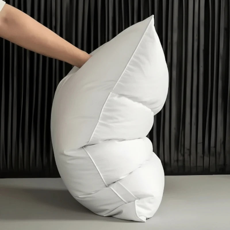 Goose Down Pillow Hypoallergenic Breathable Standard Size