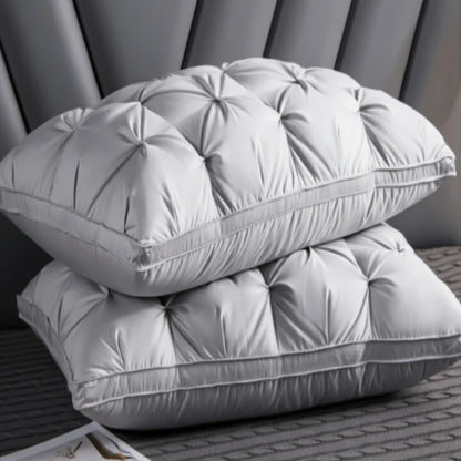 Goose Down Pillow Hypoallergenic Breathable Standard Size
