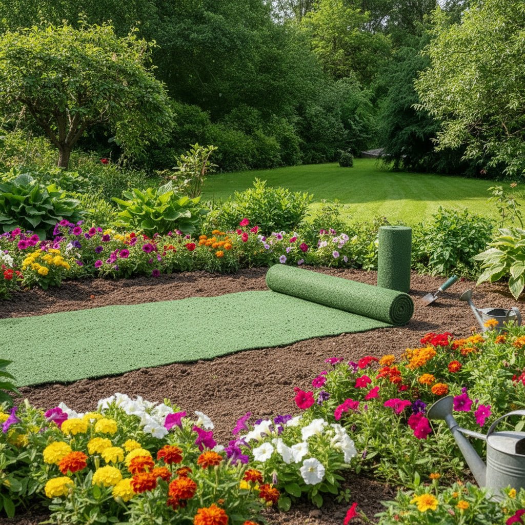 Grass Seed Mats Biodegradable Easy Roll-Out Set of 2