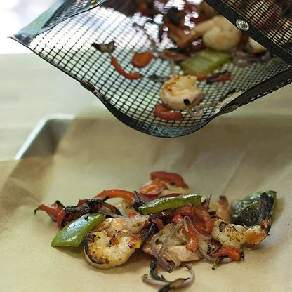 Grill Bags Non-Stick Mesh Dishwasher-Safe Set of 3