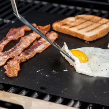 Grill Mat Set Non-Stick Heat-Resistant Set of 2