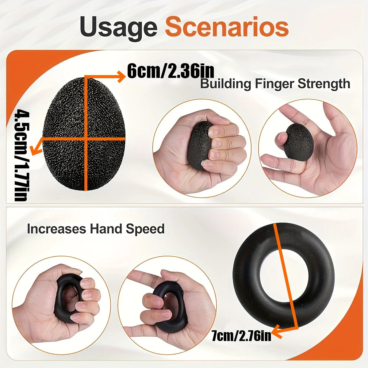 Grip Trainer Set Adjustable Resistance 11-132 Lbs & Repetition Counter