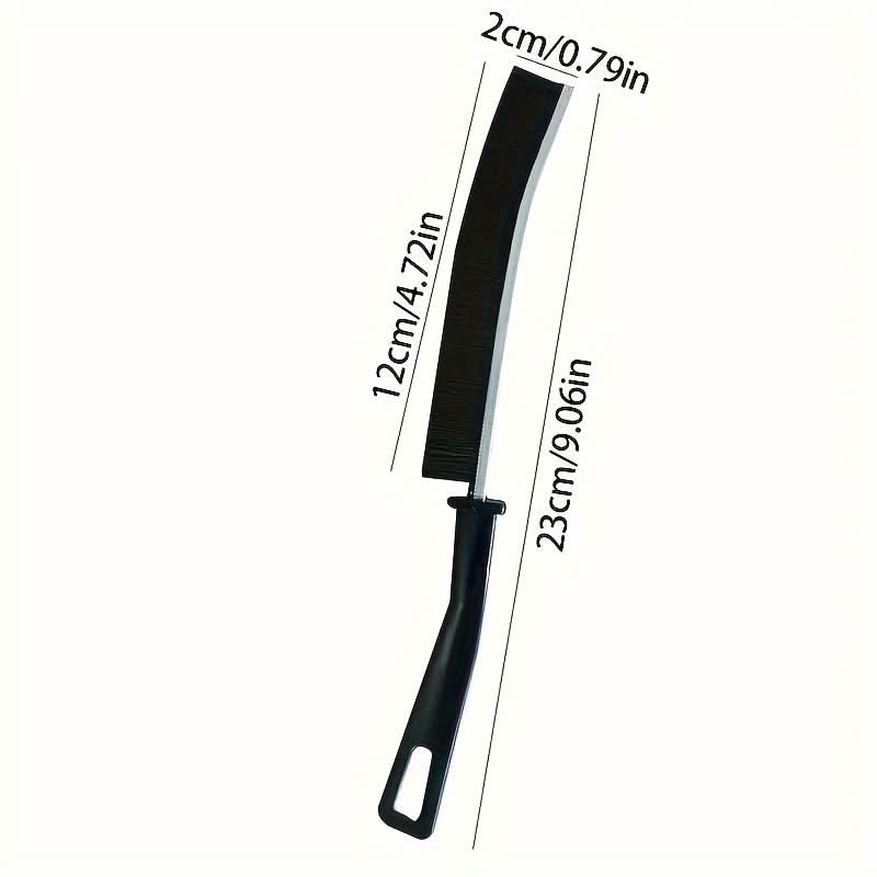 Grout Cleaning Brush Slim Precision Head Long Ergonomic Handle
