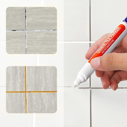 Grout Pen Waterproof Mold-Resistant Precision Tip