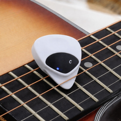 Guitar Pick Tuner Integrated LCD For Bass & Ukulele