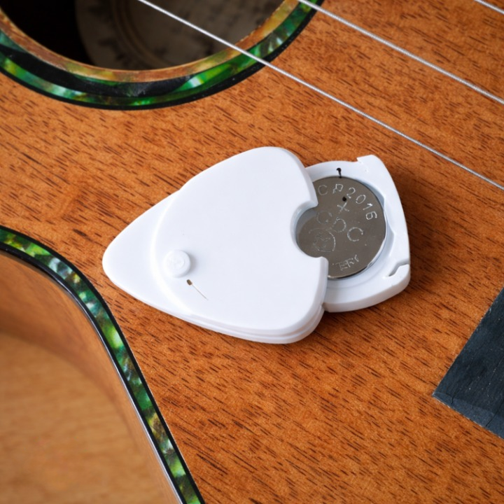 Guitar Pick Tuner Integrated LCD For Bass & Ukulele