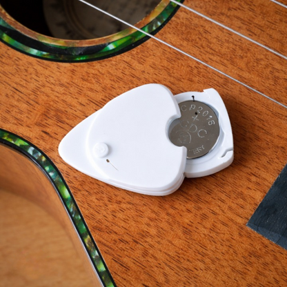 Guitar Pick Tuner Integrated LCD For Bass & Ukulele