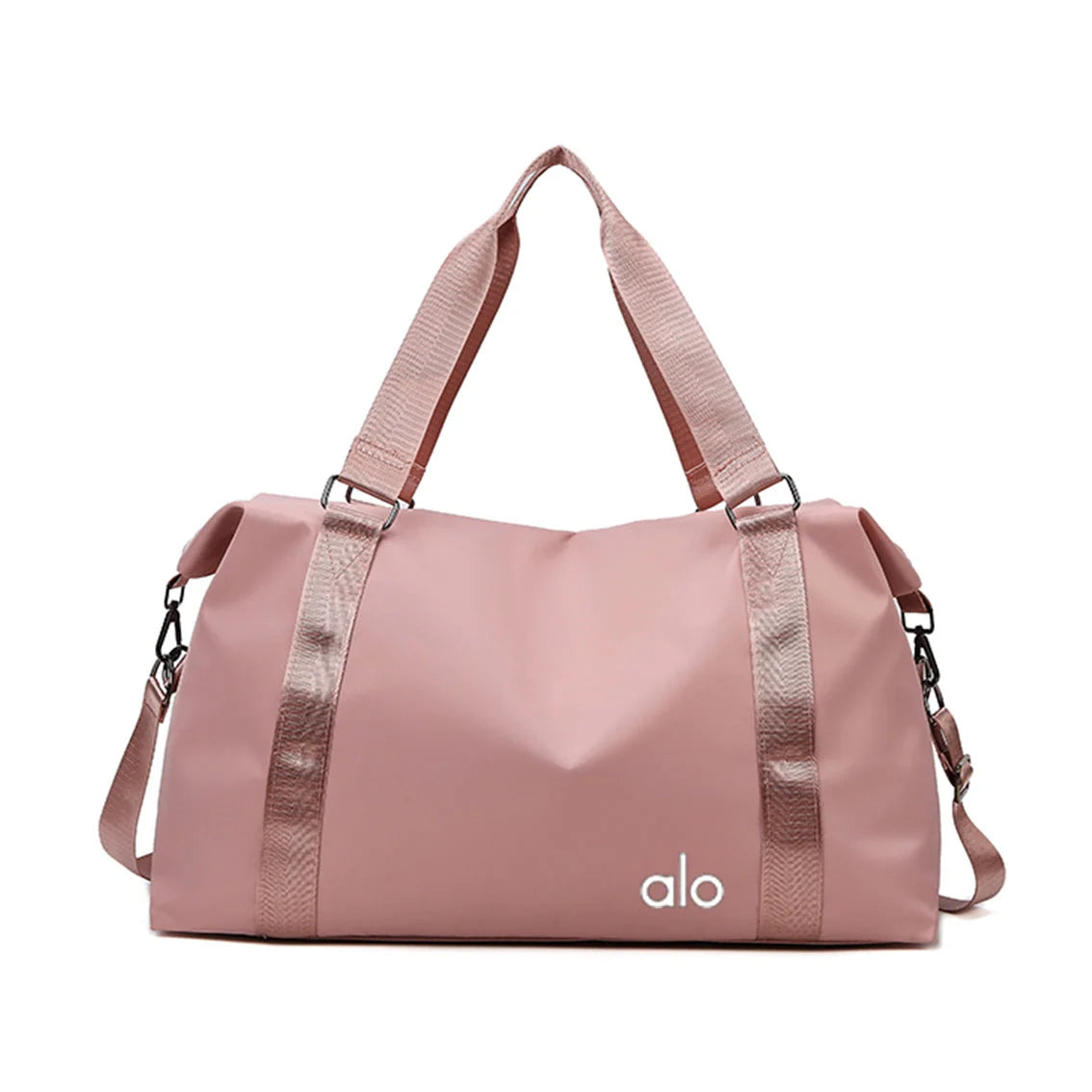 Gym Bag Water-Resistant Padded Shoulder Straps Multiple Pockets