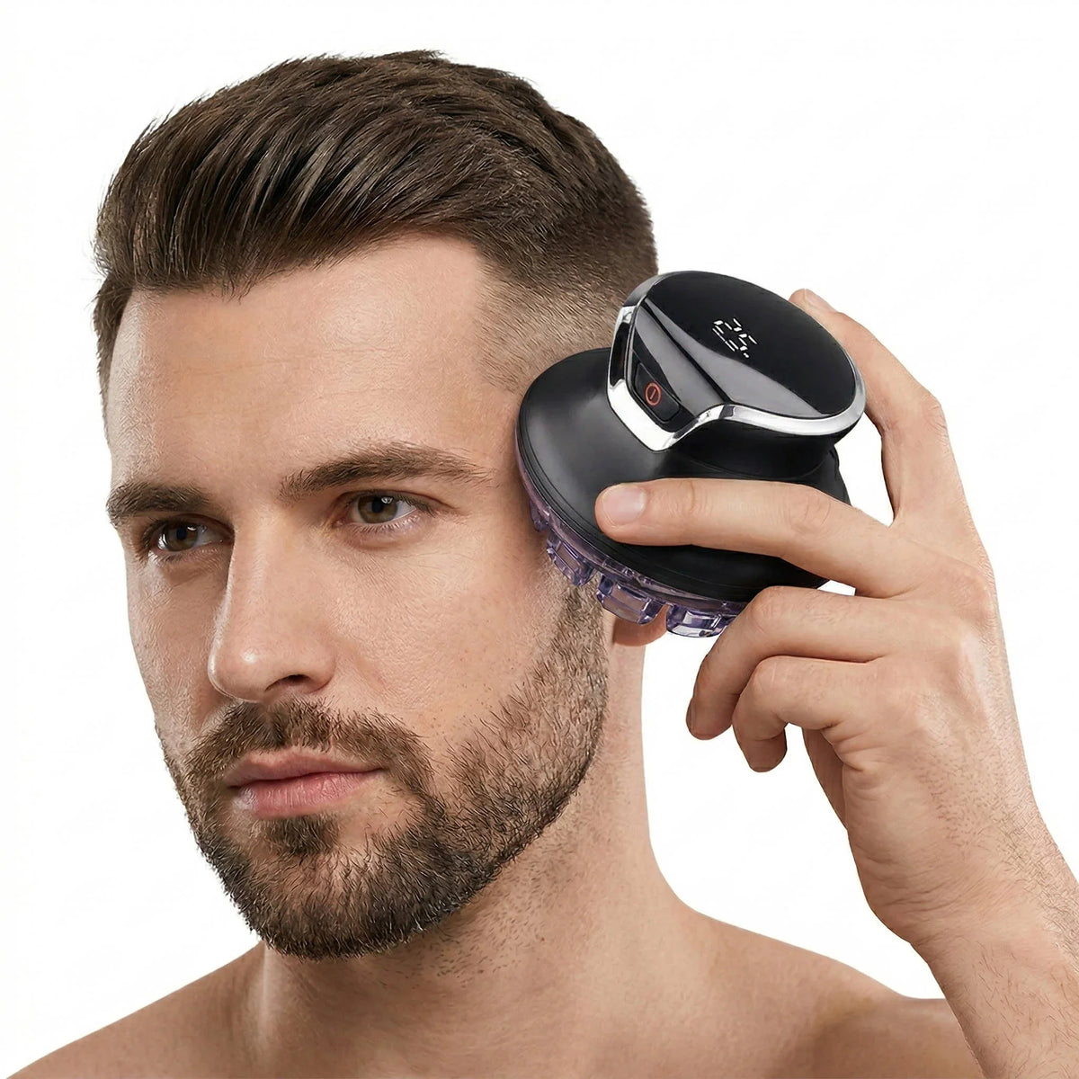 Hair Clipper 360-Degree Rotating Head Cordless Stainless Steel Blades