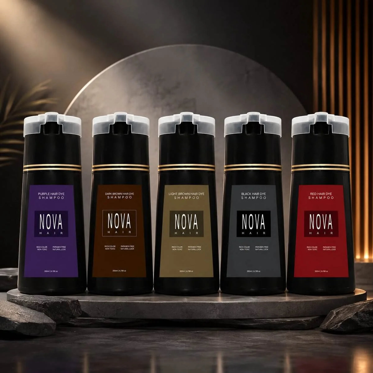 Hair Colour Shampoo Colour-Depositing Ammonia & Peroxide-Free