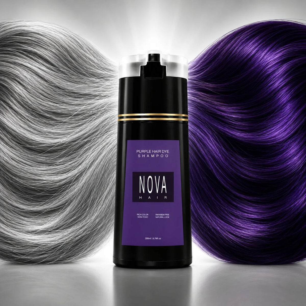 Hair Colour Shampoo Colour-Depositing Ammonia & Peroxide-Free