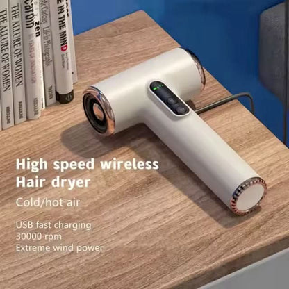 Hair Dryer Cordless Brushless 30,000 RPM