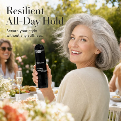 Hair Styling Spray Volumizing Root Lift Flexible Hold Peach Fragrance