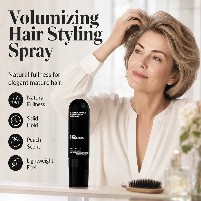 Hair Styling Spray Volumizing Root Lift Flexible Hold Peach Fragrance