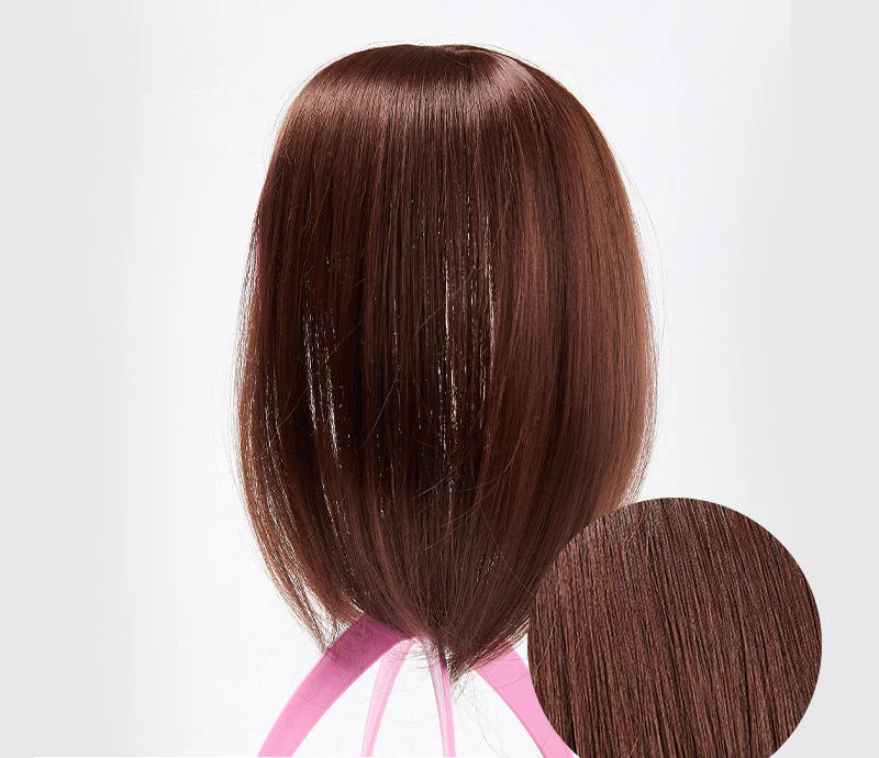 Hair Topper Clip-In Bangs Crown Coverage & Volume