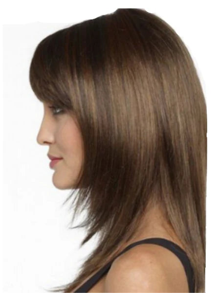 Hair Topper Clip-In Bangs Crown Coverage & Volume