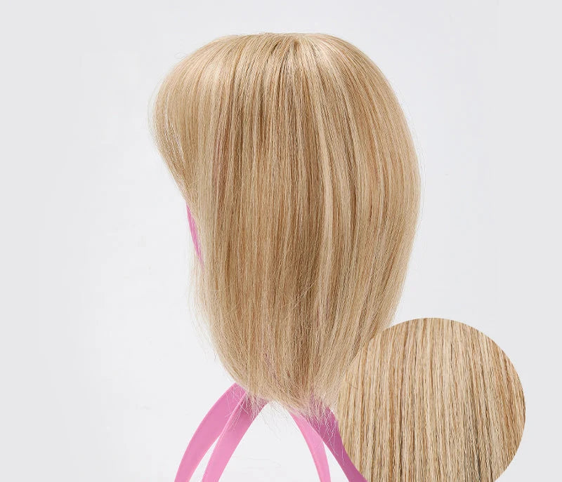 Hair Topper Clip-In Bangs Crown Coverage & Volume
