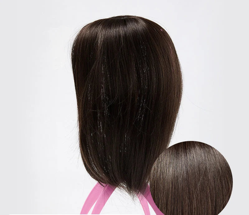 Hair Topper Clip-In Bangs Crown Coverage & Volume