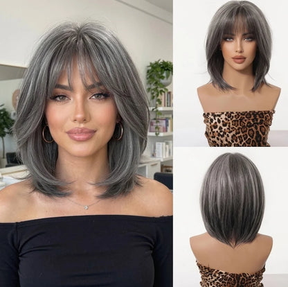 Hair Topper Clip-In Bangs Crown Coverage & Volume