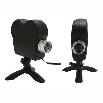 Halloween Projector 12 Animated Spooky Scenes Tripod & Screen