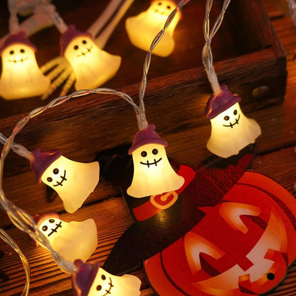 Halloween String Lights Battery-Powered Warm White