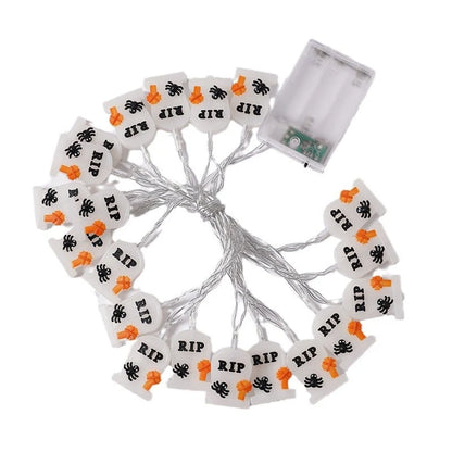 Halloween String Lights Battery-Powered Warm White