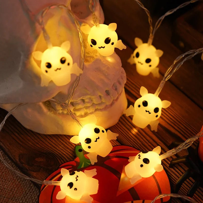 Halloween String Lights Battery-Powered Warm White