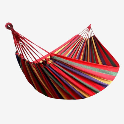 Hammock Striped Foldable Frame Non-Slip