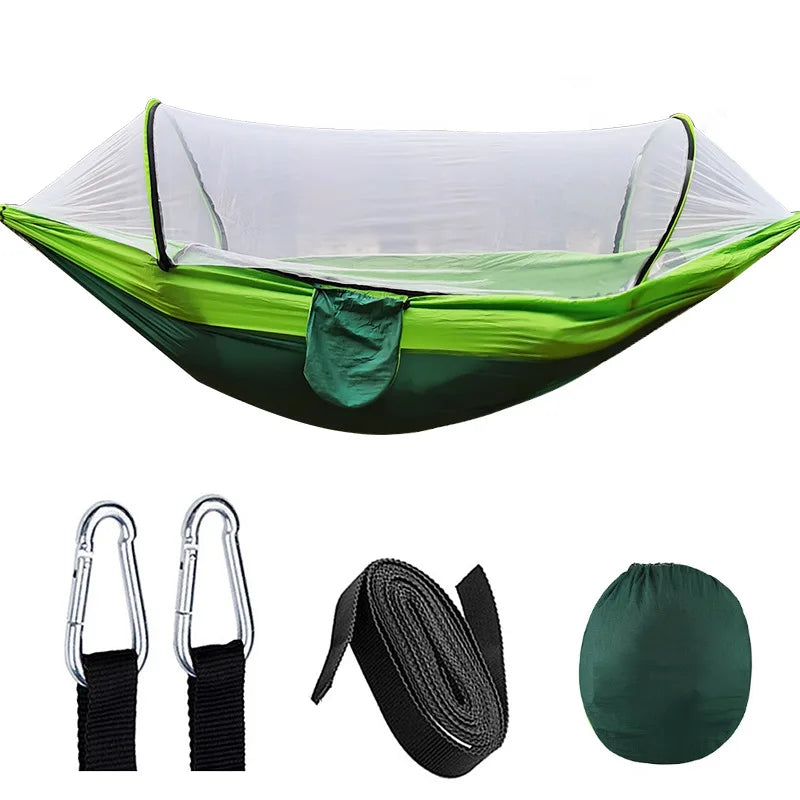 Hammock With Mosquito Net & Quick-Open