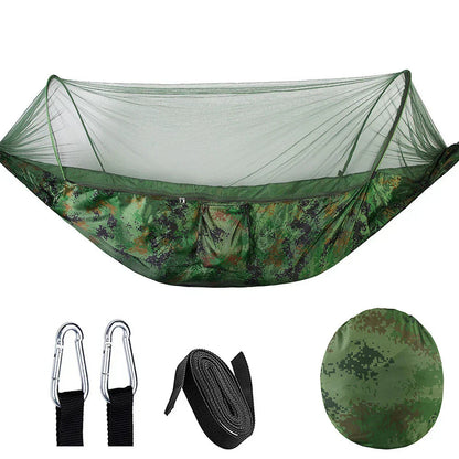 Hammock With Mosquito Net & Quick-Open