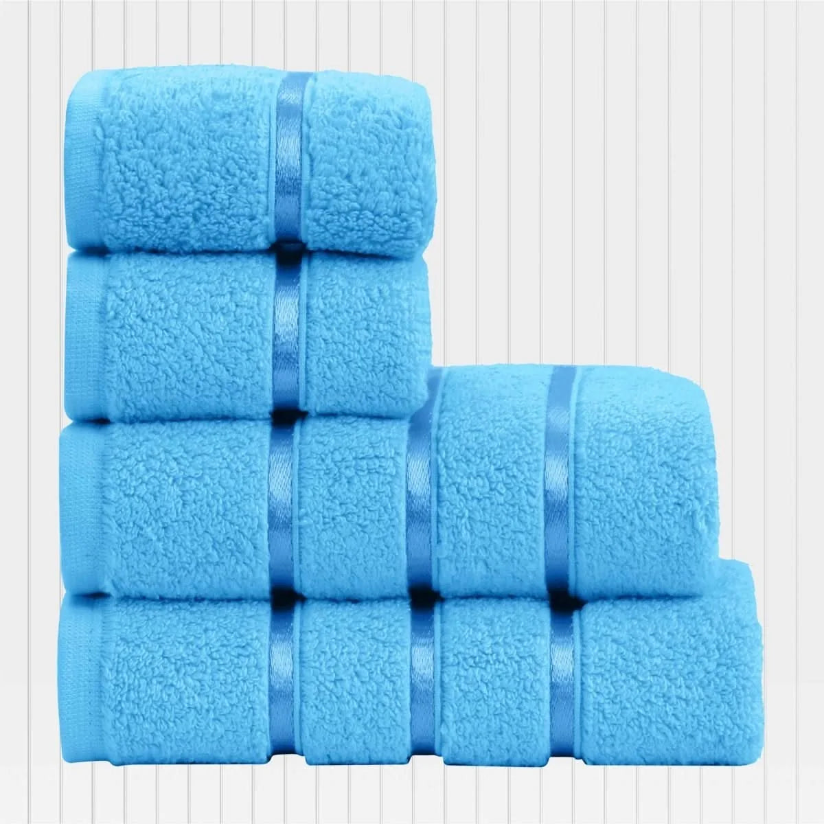 Hand & Face Towel Set 100% Cotton Quick-Drying Highly Absorbent