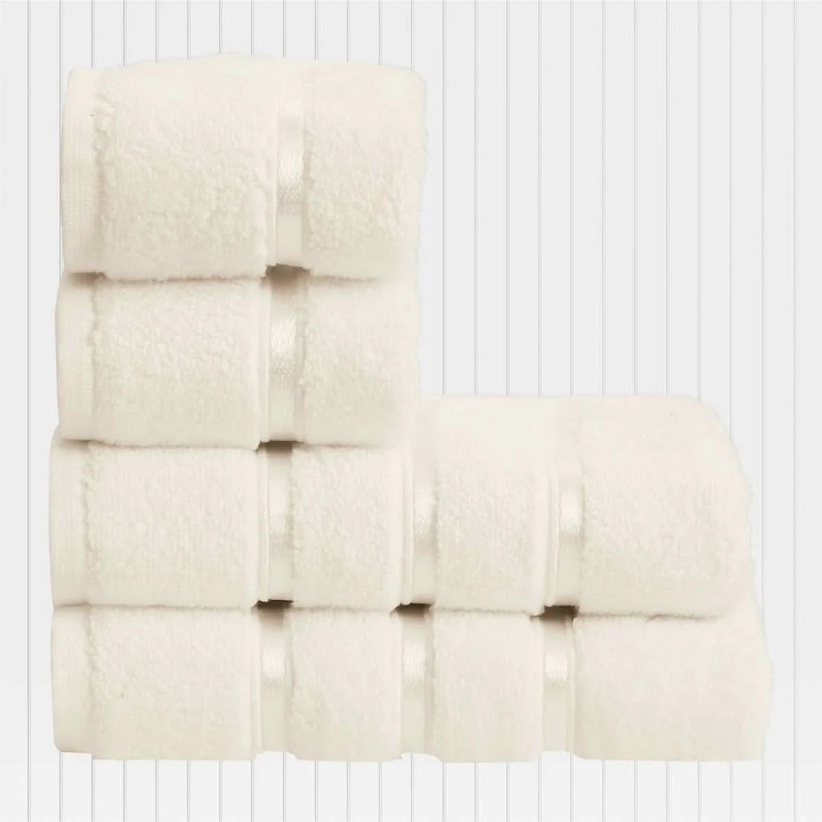 Hand & Face Towel Set 100% Cotton Quick-Drying Highly Absorbent